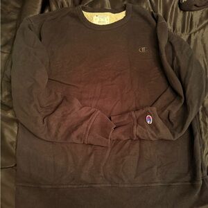 Champion Black Men's crew neck